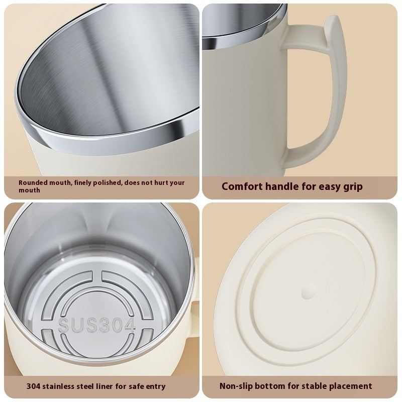 304 Stainless Steel Mug Cup Double Wall Insulation Anti-scalding Coffee Cup