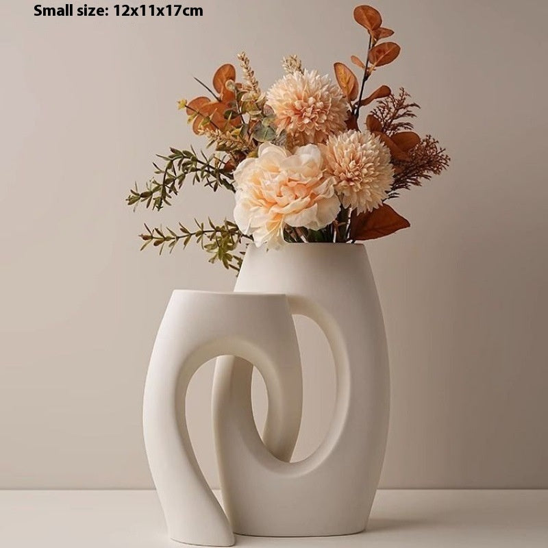 Creative Ceramic Vase Abstract Art Decoration
