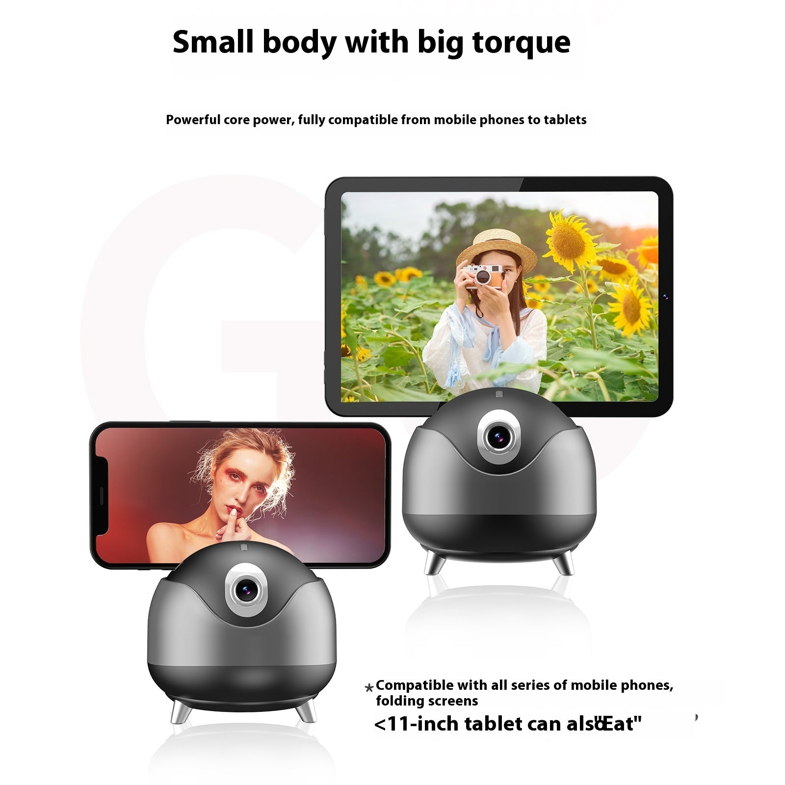 Dual-axis Intelligent AI Face Recognition Automatic Camera Gimbal