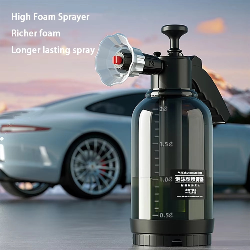 2L Portable Car Wash Foam High Pressure Sprayer
