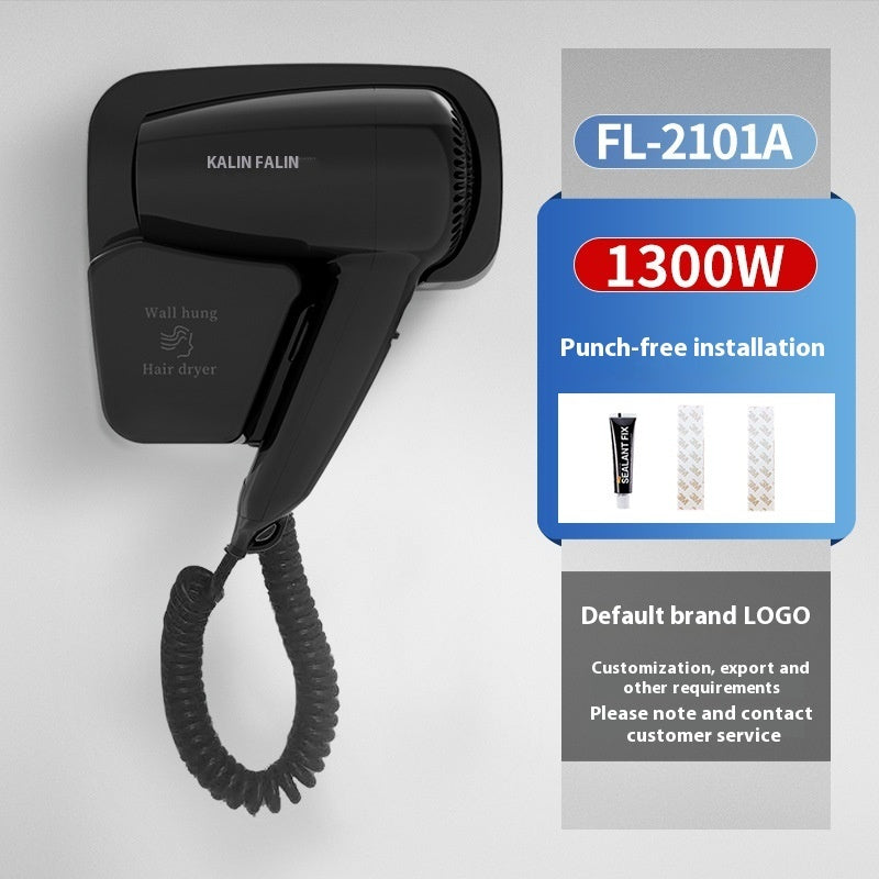 Hotel Hair Dryer Commercial Hotel Wall-mounted