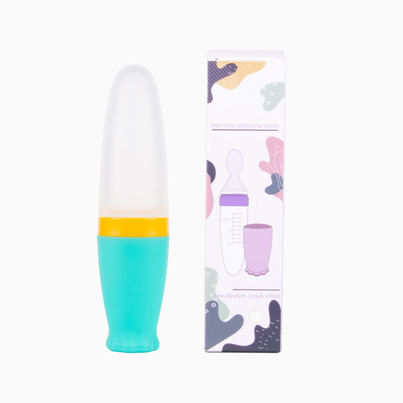 New Squeeze Food Grade Liquid Silicone Rice Paste Bottle