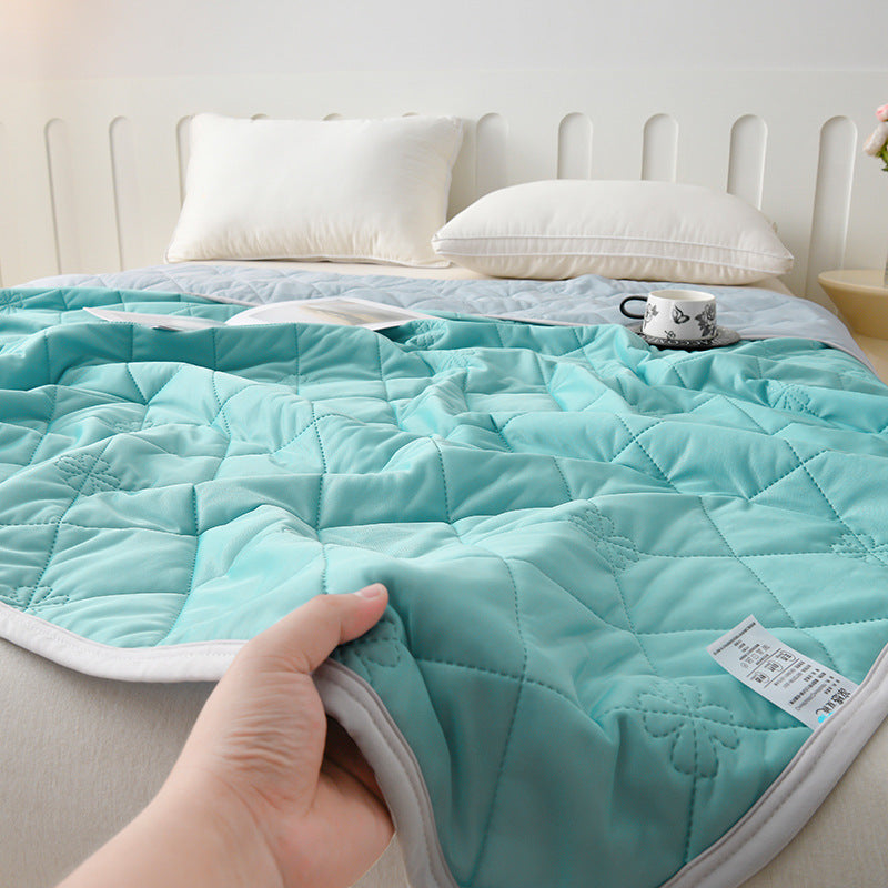 Cool Silk Solid Color Summer Air-conditioned Room Summer Quilt