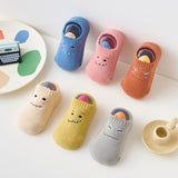Terry-loop Hosiery Children's Foot Sock Cartoon Cute