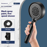 Supercharged Shower Nozzle Set Home Shower Shower Head