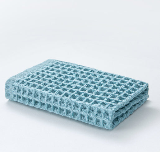 Waffle Pure Cotton Soft Water-absorbing 40g Small Square Towel