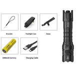 P23i Spotlight Long-range Super Bright Outdoor Tactics Flashlight Multi-function