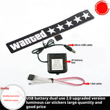 PVC Personality Luminous Automobile Sticker