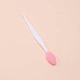 Dual Sided Nose & Lip Cleansing Brush Silicone Scrubber For Blackheads & Dark Lips. 4 Colors. Gentle Exfoliation.