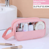 Large Capacity Cosmetic Bag Women's Transparent