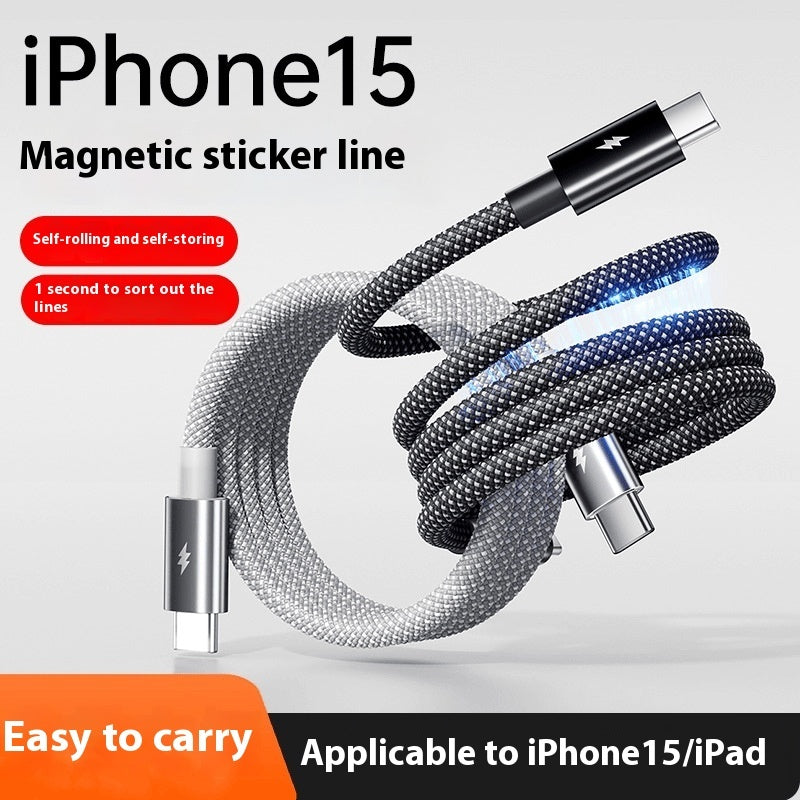 Fast Charge Magnetic Holder Typec Data Cable