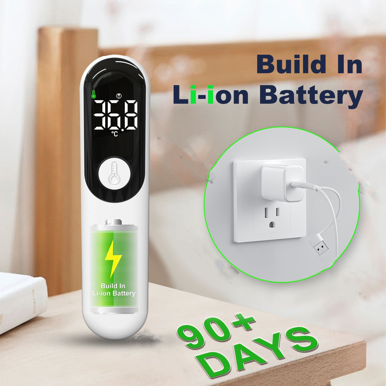 Non-contact Infrared Handheld Fast Measuring Electronic Thermometer