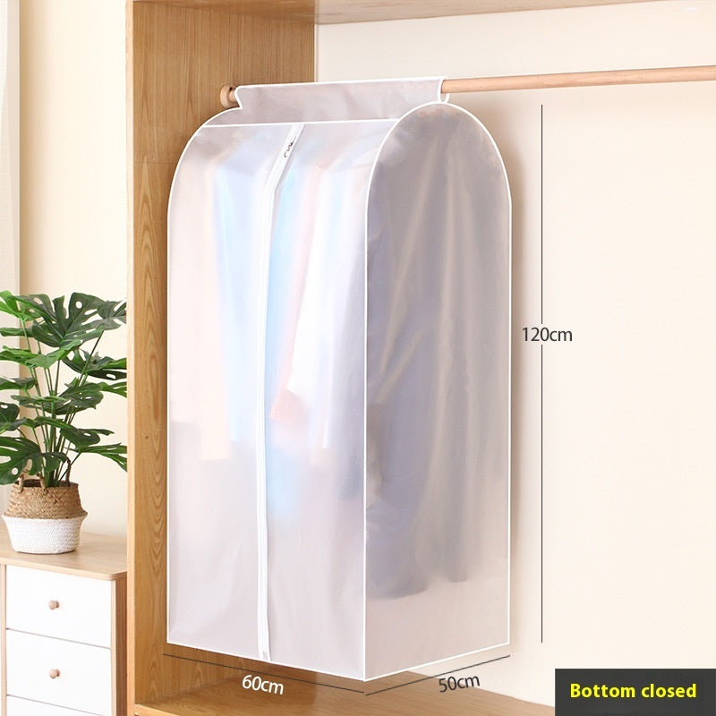 Wardrobe Dust Cover Clothes Dust Hanger Household Storage Bag