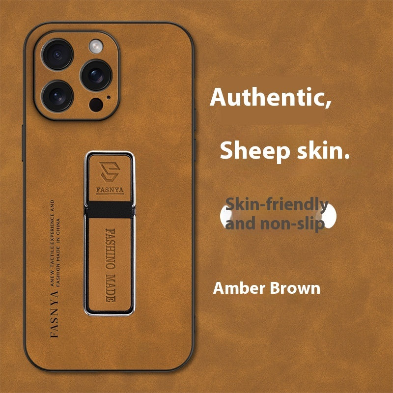 Magnetic Bracket Sheepskin Protective Cover All-inclusive