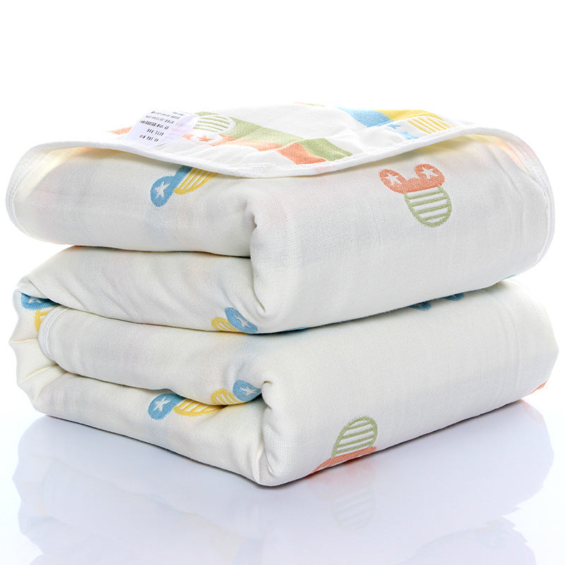 Six-layer Gauze Children Towel Quilt Baby Baby Gauze Bath Towel