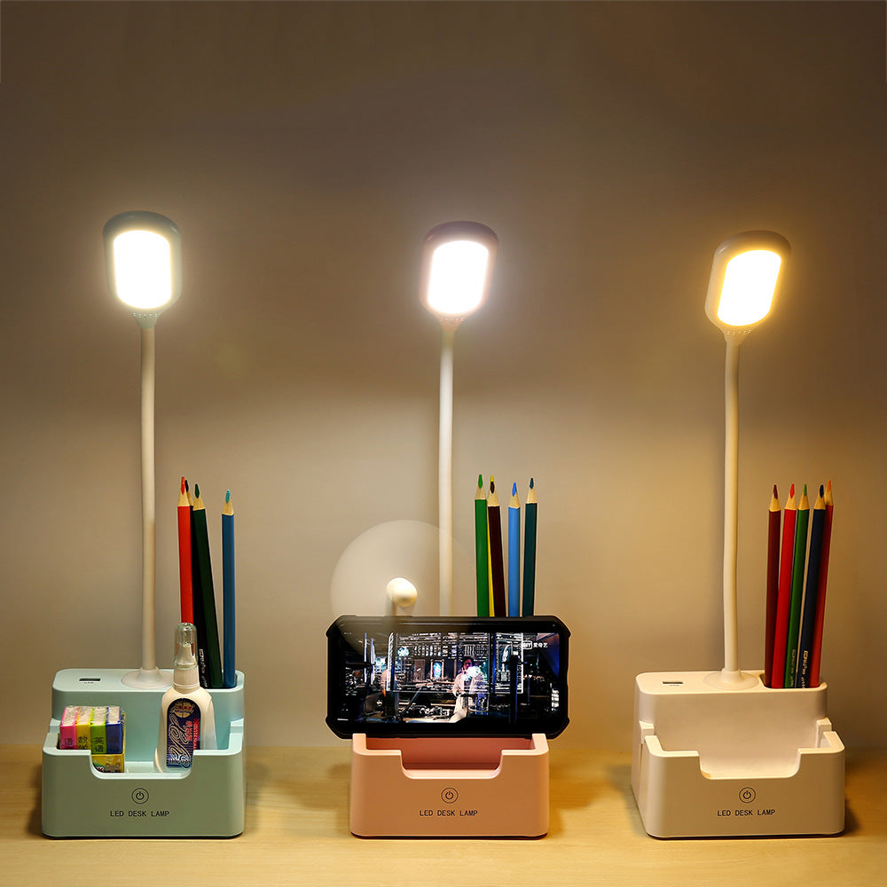 USB Rechargeable LED Creative Eye Protection Multifunctional Lamp