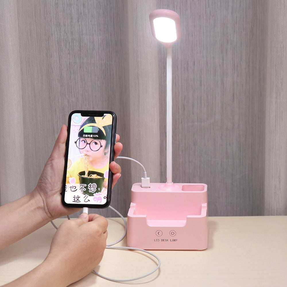USB Rechargeable LED Creative Eye Protection Multifunctional Lamp