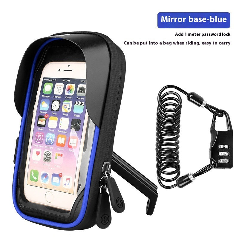 Bicycle Mobile Phone Stand Waterproof Touch Screen Bag