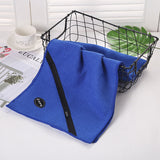 Microfiber Pineapple Zipper Sports Towel Outdoor
