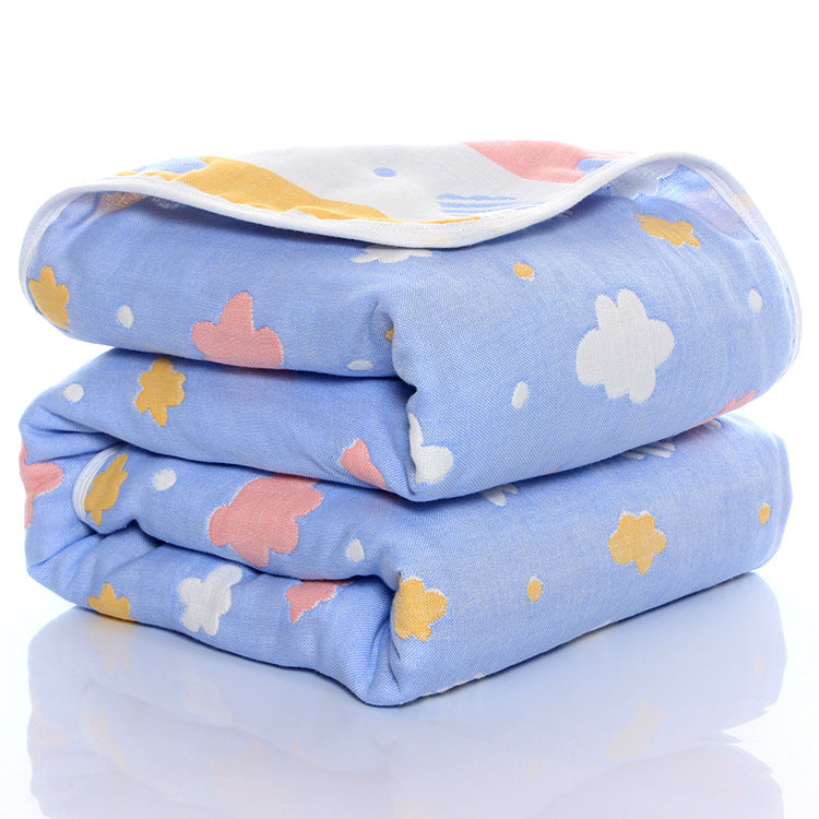 Six-layer Gauze Children Towel Quilt Baby Baby Gauze Bath Towel