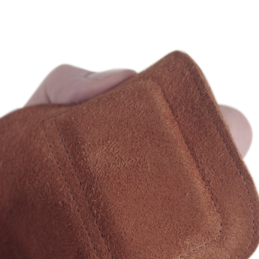 Cowhide Palm Protector Fitness Hand Protector Equipment Non-slip Wear-resistant Wrist Protector