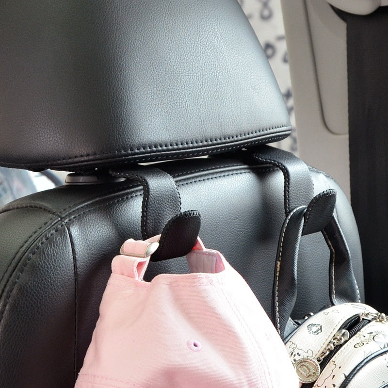 Leather Weight Car Headrest Hook