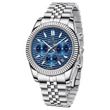 Stainless Steel Calendar Luminous Sports Fashion Men's Quartz Watch