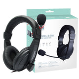 Head-mounted Computer Notebook Phone Wired Headset