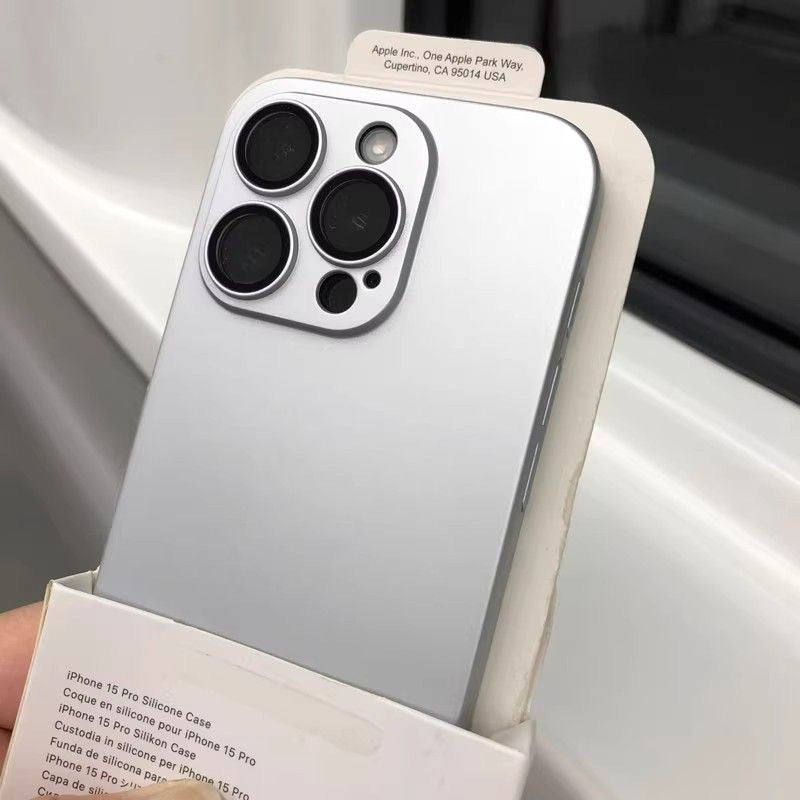Simple Solid Color Heat Dissipation Drop-resistant Phone Case
