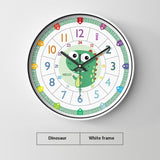 Early Education Cartoon Children's Home Wall Mounted Clock