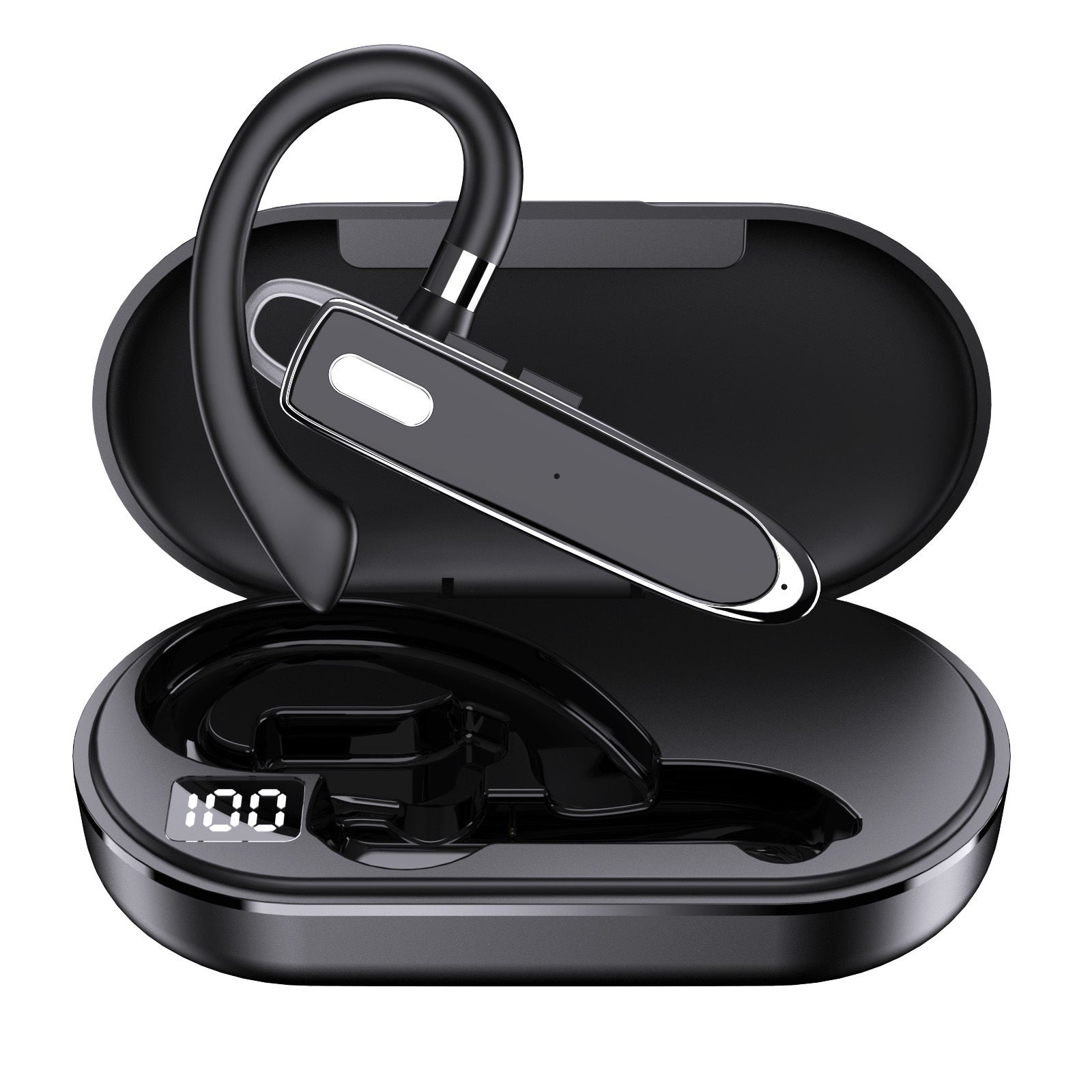 Ear-mounted Single-ear Bluetooth Headset with Call Noise Reduction