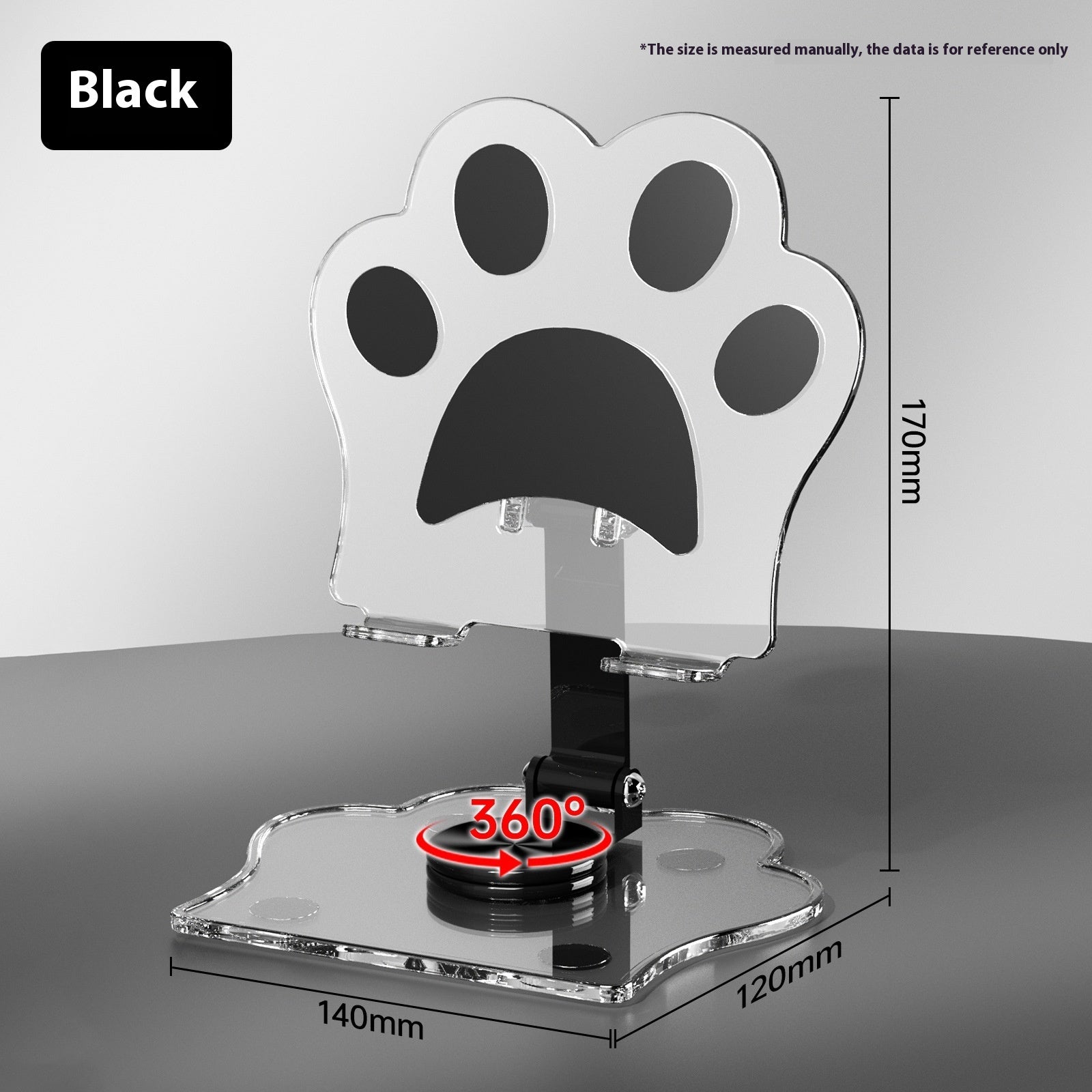 Acrylic Rotating Mobile Phone Stand Desktop