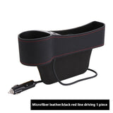 Car Seat Gap Storage Box Multi-function Dual USB Car