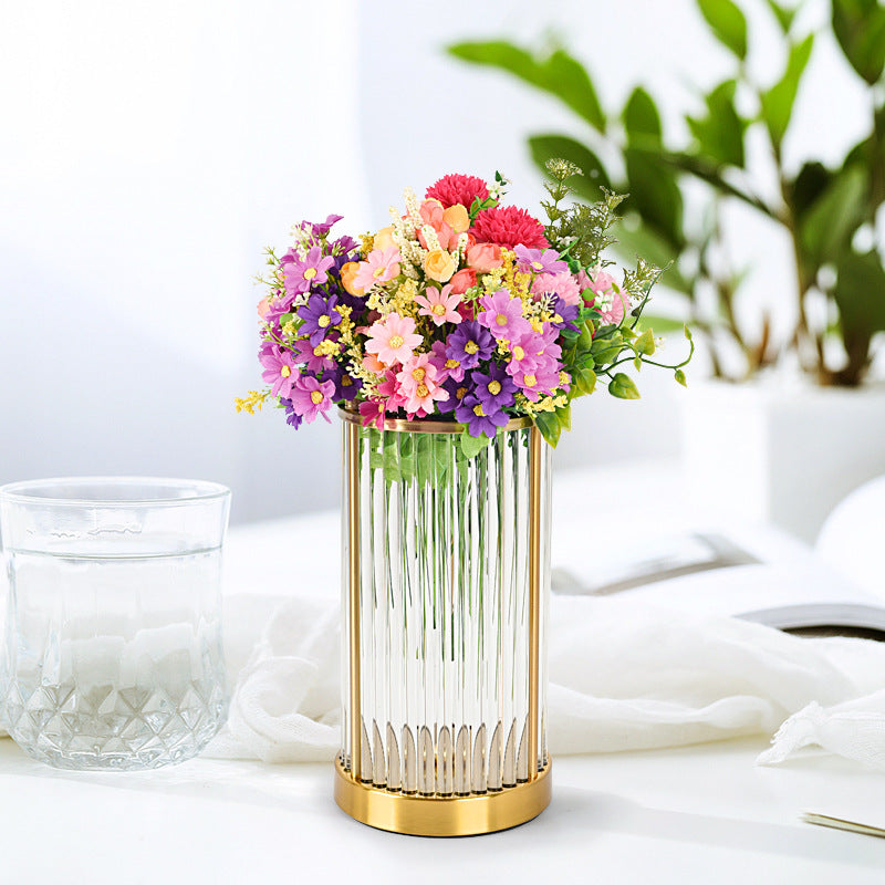 European Entry Lux Glass Vase Simple Exquisite