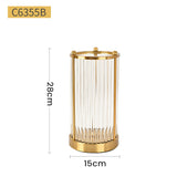 European Entry Lux Glass Vase Simple Exquisite