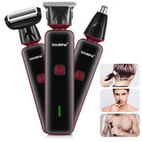 3-in-1 Nose Hair Trimmer Men's Shaver Multifunctional