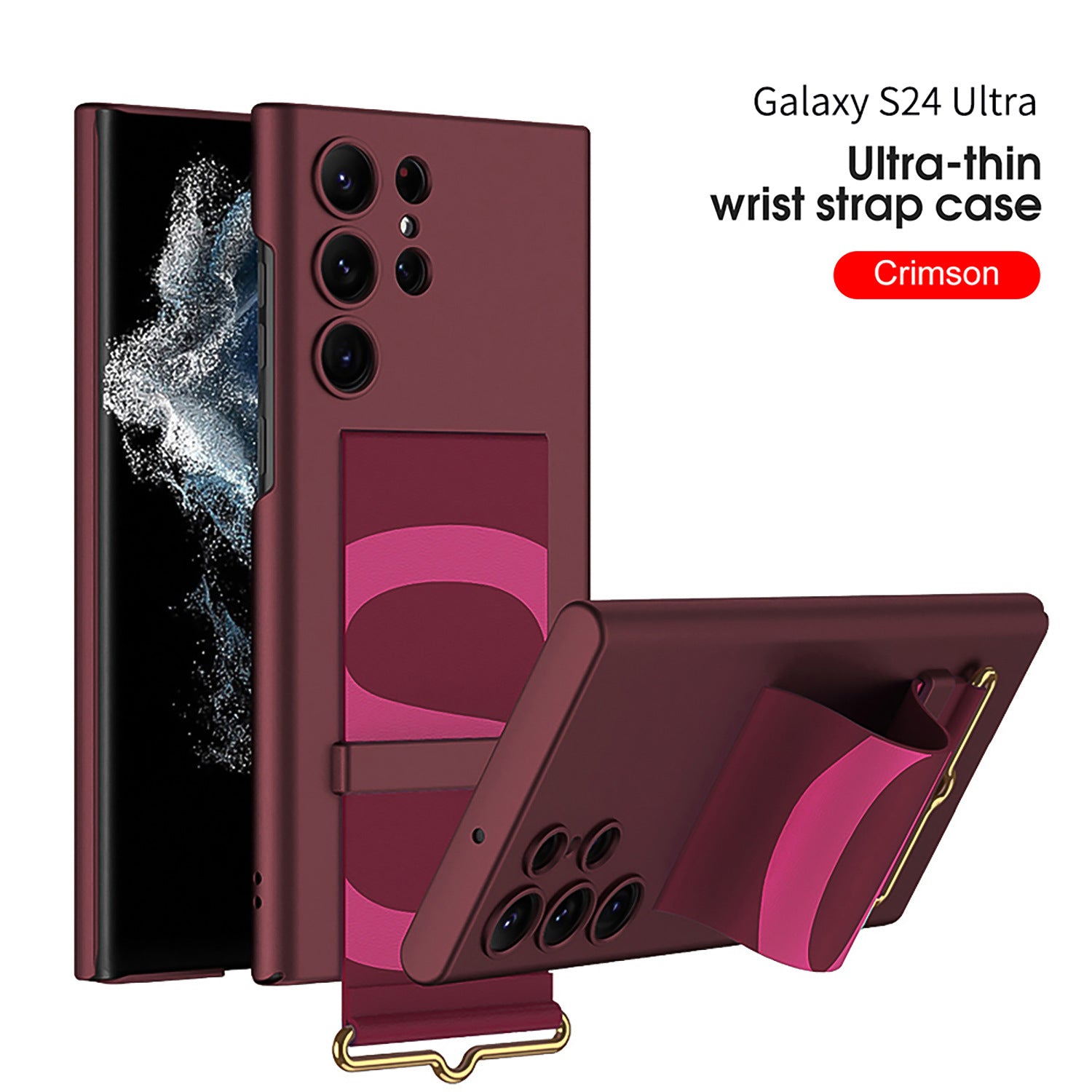 Ultra-thin Wrist Strap Bracket Protective Cover Drop-resistant Phone Case