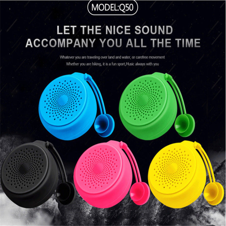 Bluetooth Speaker Wireless Suction Cup Dustproof Audio