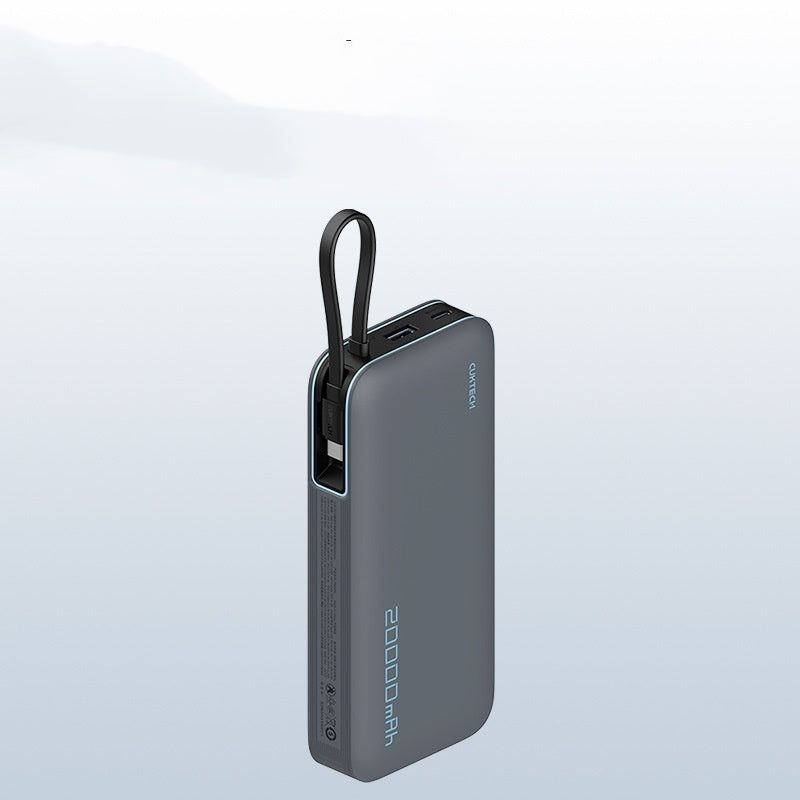 20000 MA Mobile Power PD Fast Charge With Cable Power Bank