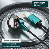 Headset Wired In-ear Typec Interface