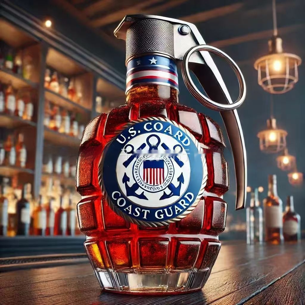 Grenade Whiskey Bottle Drinking Tool
