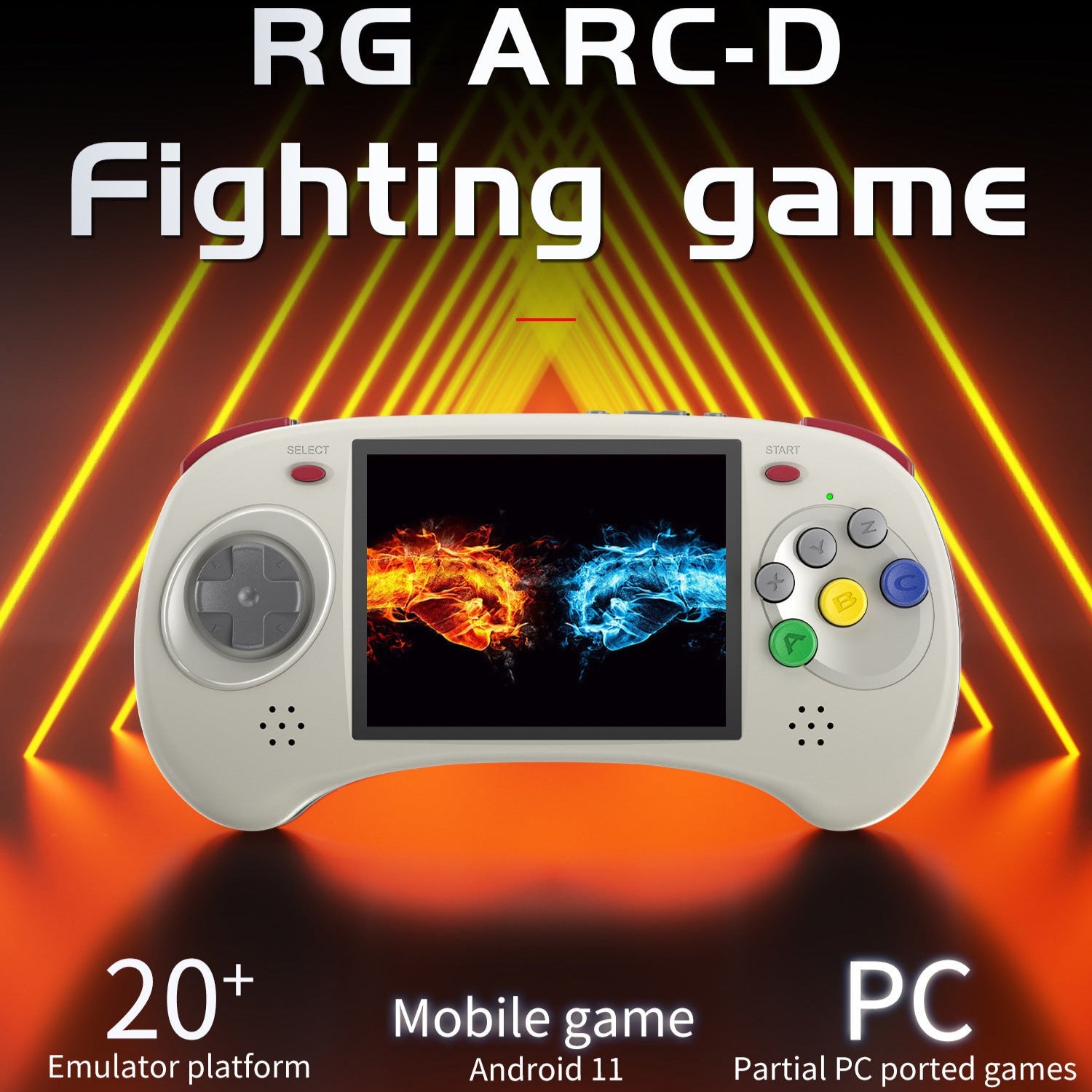 Handheld Portable Video Game Consoles 4 INCH Android Linux OS Retro Player 512G PSP