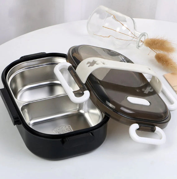 304 Stainless Steel Insulated Lunch Box Layer By Layer Sealed Rectangular Bento Box