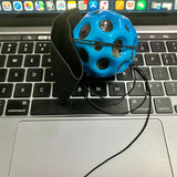 70mm Solid Wrist Elastic Holed Balls Decompression Toy
