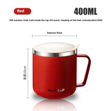 304 Stainless Steel Mug Cup Double Wall Insulation Anti-scalding Coffee Cup