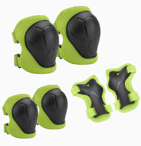 6-piece Set Of Protective Gear For Children's Roller Skating