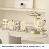 Living Room Tray Cream Style Home Hallway Entrance Key Storage Decoration
