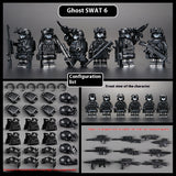 Military Building Blocks Doll Assembled Desert Special Forces