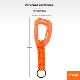Outdoor Woven Multi-functional D-shaped Plastic Hook