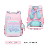 Large Capacity Waterproof Schoolbag For Elementary School Students And Girls